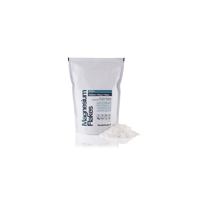 Nordic Health Magnesium Flakes -kylpyhiutaleet 1000 g