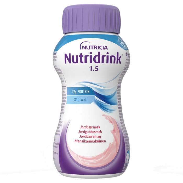 Nutridrink Mansikka 4X200 ml kuva 2