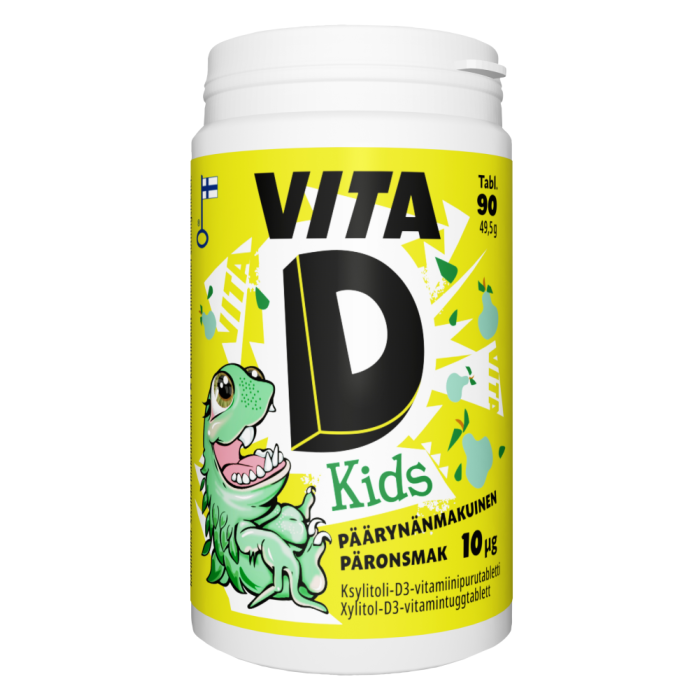Vita D Kids 10 mikrog 90 tabl kuva 2