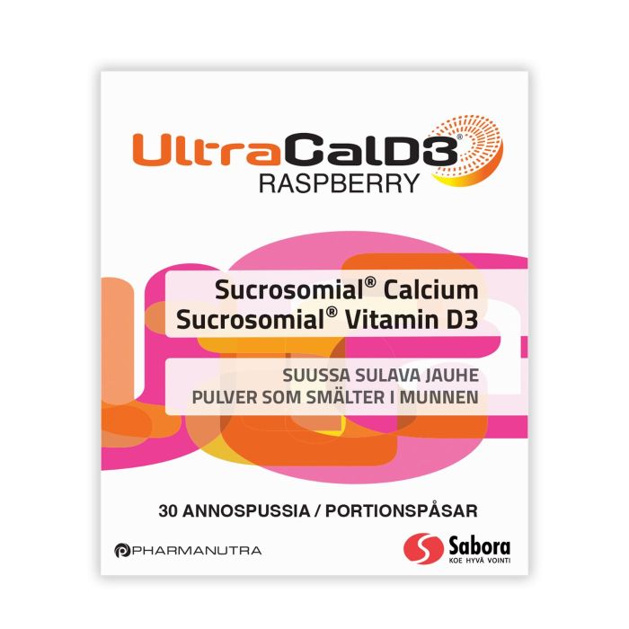UltraCal D3 Raspberry annospussi 30 kpl kuva 2
