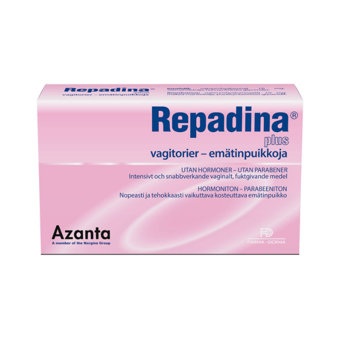 Repadina Plus 10 mg emätinpuikko 10 kpl