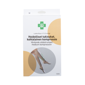 APTEEKKI Hoidolliset tukisukat, kohtalainen kompressio (lk. I) XL beige 1 pari