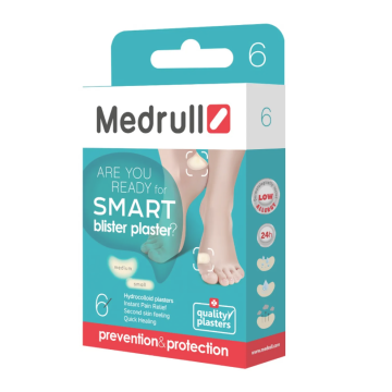 Medrull Smart Blister rakkolaastari mix 6 kpl
