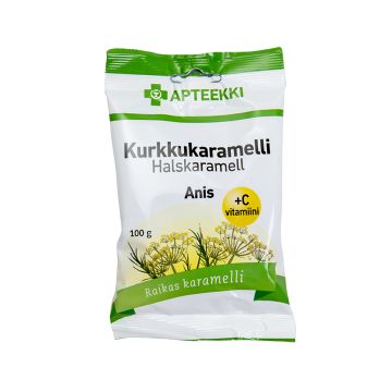 APTEEKKI Kurkkukaramelli anis