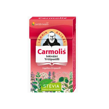 CARMOLIS INKIVääRI YRTTIPASTILLI  1 45