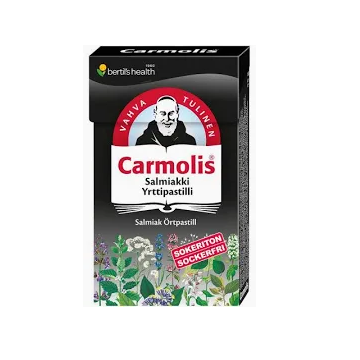 CARMOLIS SALMIAKKI YRTTIPASTILLI   45