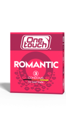 One Touch Romantic mansikanm. kondomit romanttinen tuoksu 3 kpl