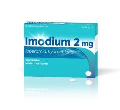 IMODIUM 2 mg tabl, kalvopääll 8 fol