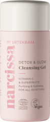 Narcissa by Urtekram luomu Detox&Glow puhdistusgeeli 150 ml