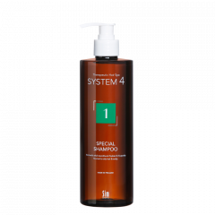 SYSTEM4 1 SPECIAL SHAMPOO RASVOITTUVA/HILSEILEVÄ 500 ML