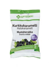 APTEEKKI Kurkkukaramelli Mustaherukka