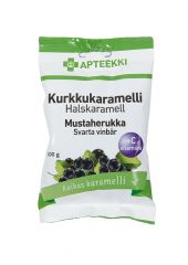 APTEEKKI Kurkkukaramelli Mustaherukka